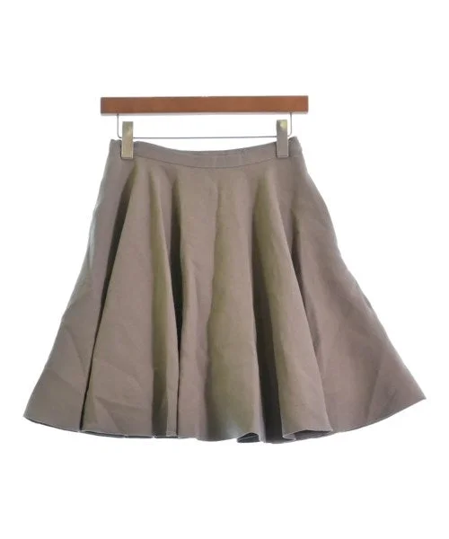 FOXEY Knee length skirts silk skirt lustrous