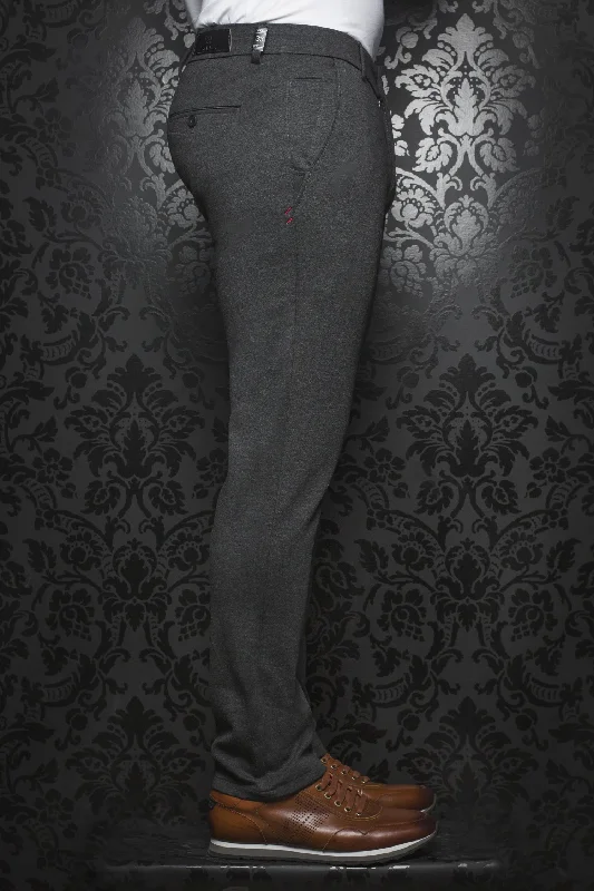 Au Noir Dressy Stretch Pant | Beretta Charchoal Cozy Maternity Pants