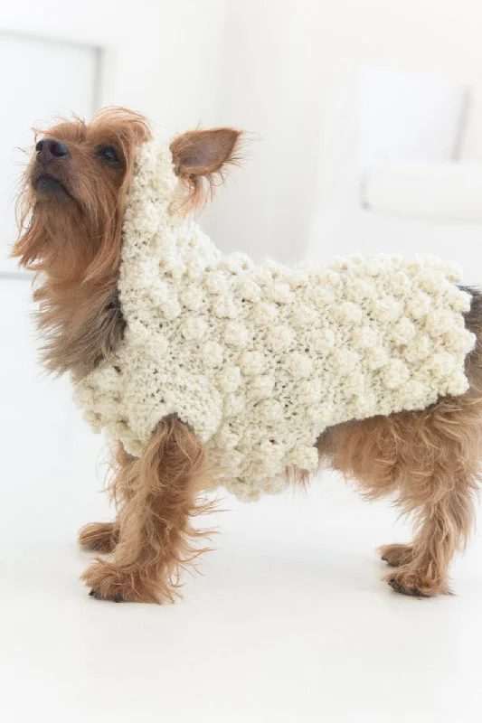 Year Of The Dog Sweater (Crochet) Stylish Fashionable Trendy