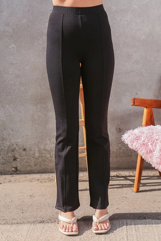 High Waist Work Pants Classic Stretch Pants