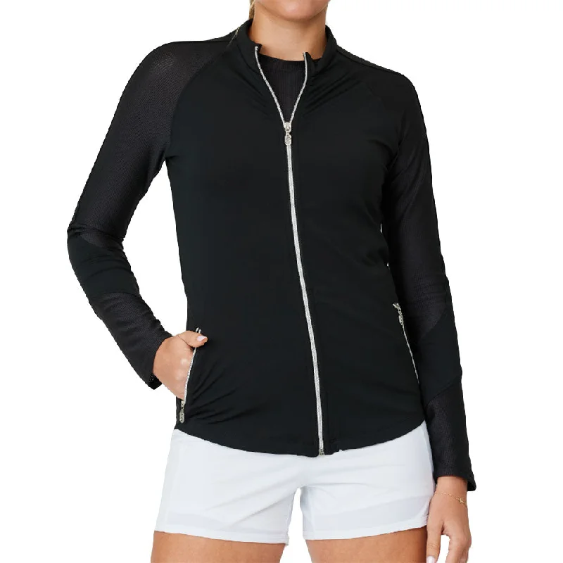 Sofibella Staples Womens Tennis Jacket Striped Jacket Polka Dot Jacket Floral Jacket