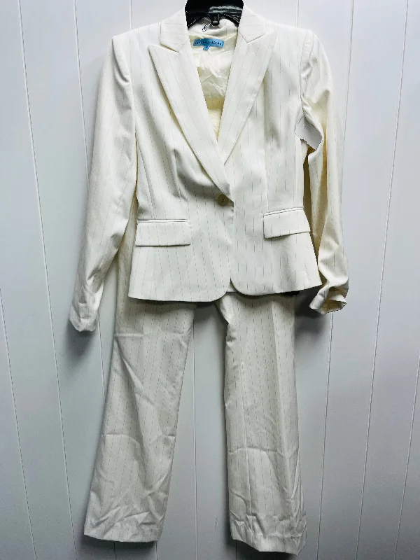 Pants Suit 2pc By Antonio Melani In Cream, Size: 2 Comfortable Jogging Pants