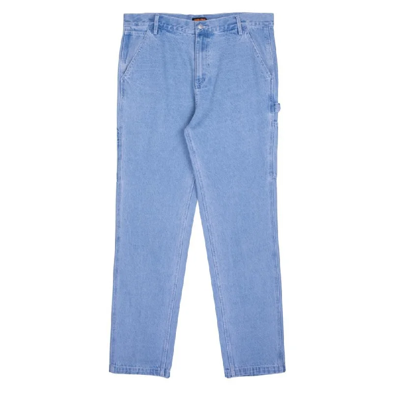 Santa Cruz Pant Classic Painters Pant - Stone Wash Comfy High-Waist Jeans