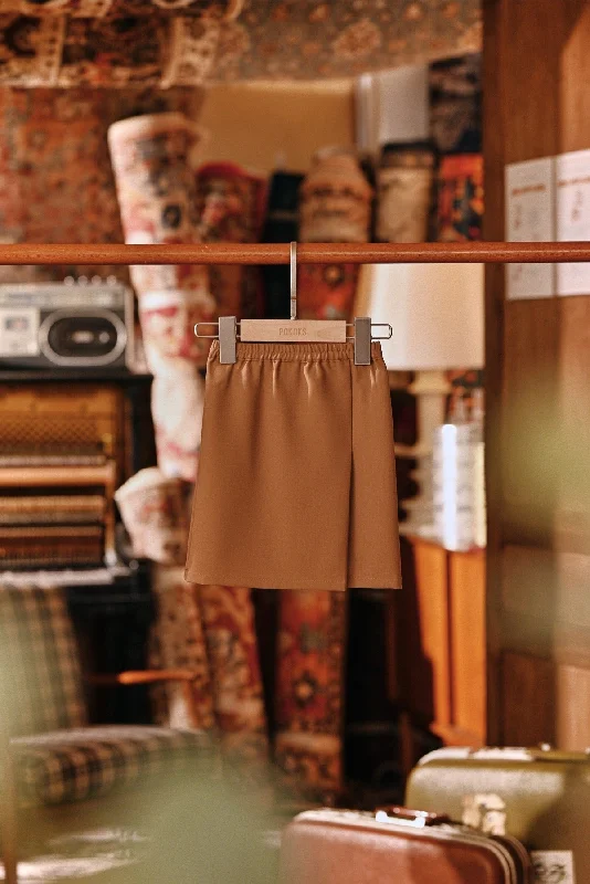 The Akar Kita Babies Folded Skirt - Latte tulle skirt dreamy