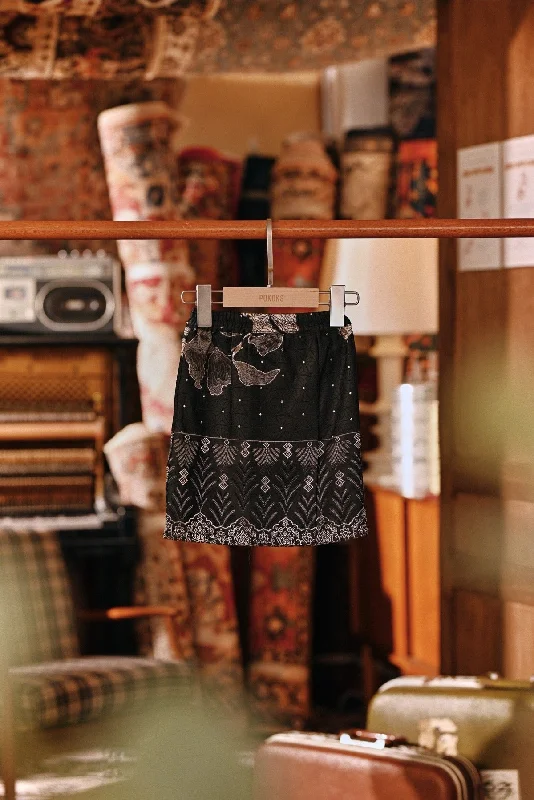 The Akar Kita Babies Jacquard Skirt - Exclusive Glow lace skirt elegant