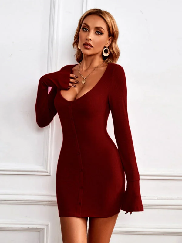Color Sweater Cozy Mini Solid for Gown Me Keep Women Casual Formal Business