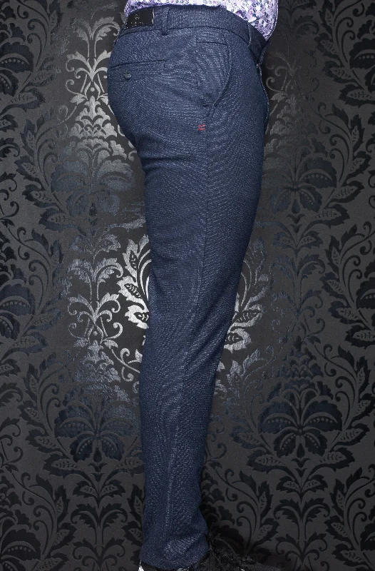 Au Noir Stretch Pant | Beretta Sevilla Navy Sleek Black Pants