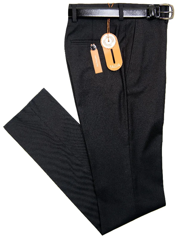 Tallia 32021P Boy's Suit Separate Pant - Skinny Fit - Solid - Black Casual Skinny Fit Pants Tallia 32021P Boy's Suit Separate Pant - Skinny Fit - Solid - Black Casual Skinny Fit Pants