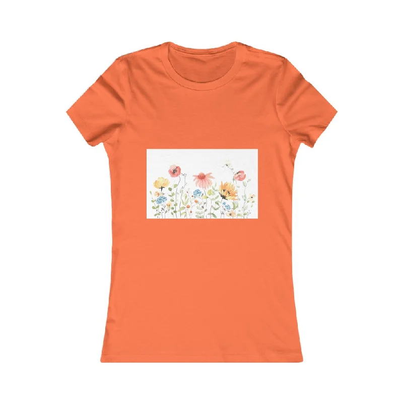 Summer Flowers Women's Favorite Tee