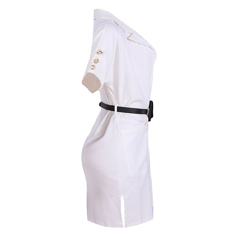 REDTAG White Overcoat Dress